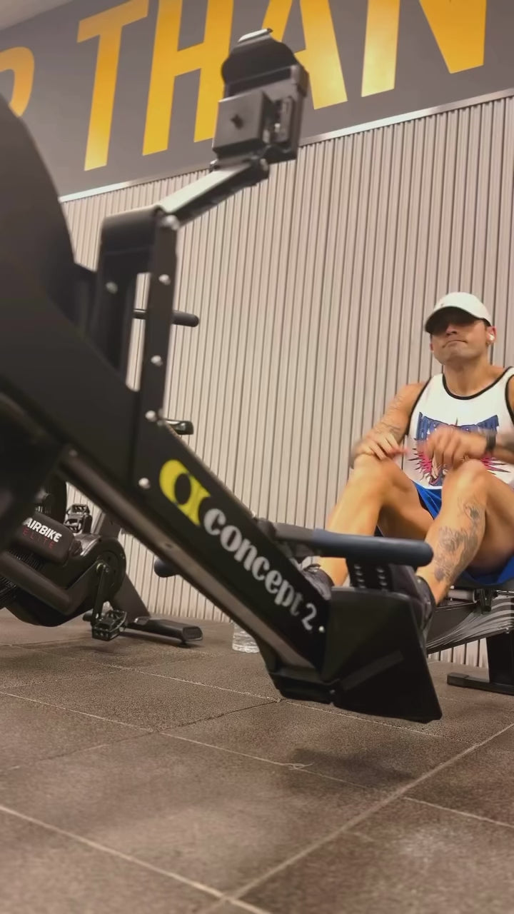 Row Biceps Cardio Strength! Save the legs!
